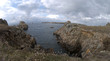 panoramique d'une crique panoramique d'une crique