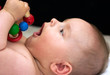 the kid and a toy