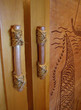 poignee en bois sculpte, tahiti, france poignee en bois sculpte, tahiti, france