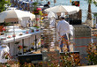 buffet en pleine air