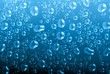 big and small water drops