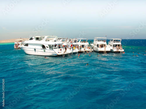 Photo: sea rest on boats sea rest on boats