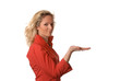 Middle-aged woman in business suit