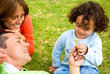 happy tender family