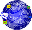 mail and world globe4