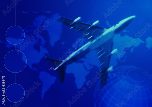Photo: world travel flying world travel flying