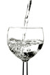 copa con agua