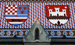 st. mark's church tiled roof coat of arms
