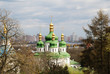 monastery in kiev under river dnieper
