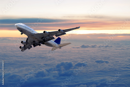 above the clouds