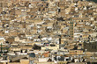 fez cityscape with saturated satellite dishes