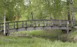 wooden bridge .
