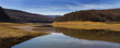 landscape view of the lake mavrovo