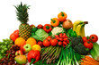 vegetables and fruits arrangement