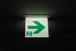emergency exit sign
