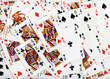 cartes étalées