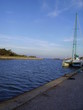 le long de la berge à port-la-nouvelle