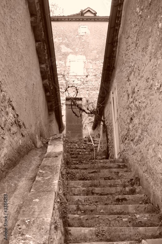 escalier à montvalent