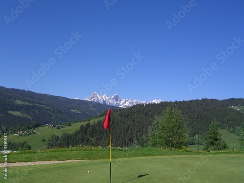 Photo: golfcourse in the mountains, golfkurs golfcourse in the mountains, golfkurs