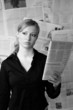 newspaper - businesswoman