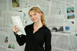 newspaper - businesswoman