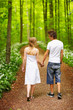 young couple in love