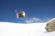 snowboard in jump