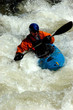 blue kayak