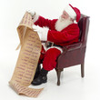 santa checking his list