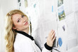 newspaper - businesswoman - beauty