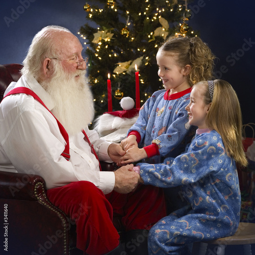 Photo: begging santa for toys begging santa for toys