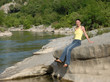 femme en vacance femme en vacance