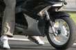 sur mon scooter