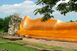 bouddha couché safran