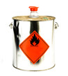 can with flammable content