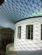 glass ceiling and interior of british museum, lond glass ceiling and interior of british museum, lond