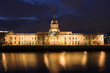 custom house at dusk custom house at dusk