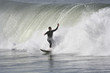 surfer with a big wave