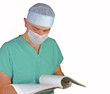 Photo: surgeon reading surgeon reading