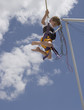 jumping high
