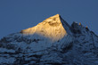 der himalaya im abendlicht