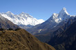 Mount Everest, Ama Dablam a lothse.