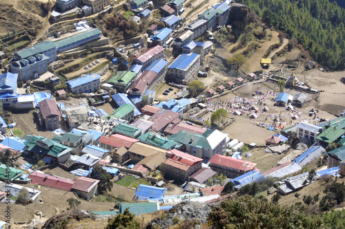 Photo: namche bazar namche bazar