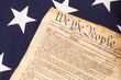 constitution on flag