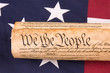 constitution on flag