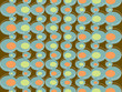 retro bubble dots