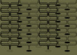retro curves black on olive