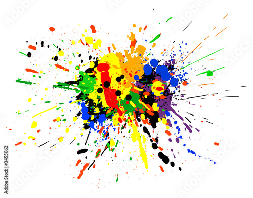 Photo: paint spill paint spill