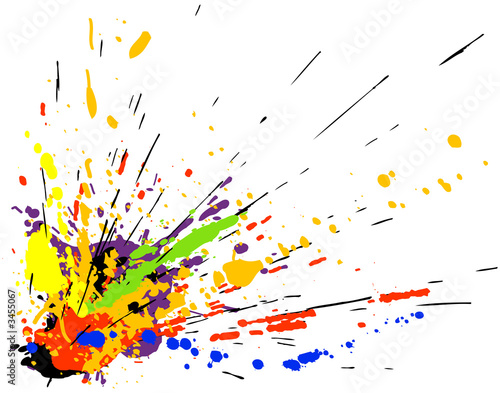 Photo: paint splatter paint splatter