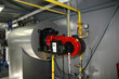 the gas boiler